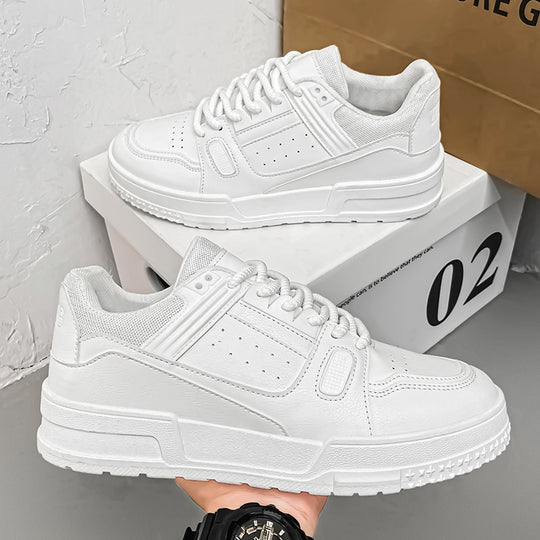 Damen Sportliche Sneakers mit atmungsaktiver Oberflächenstruktur und gepolsterter Sohle EB