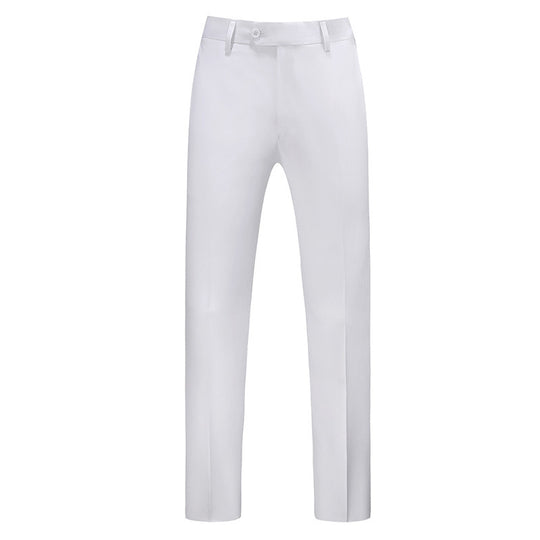 Herren nan schlanke Premium-Bügelfaltenhose mit Stretchbund und knitterarmem Gewebe EB