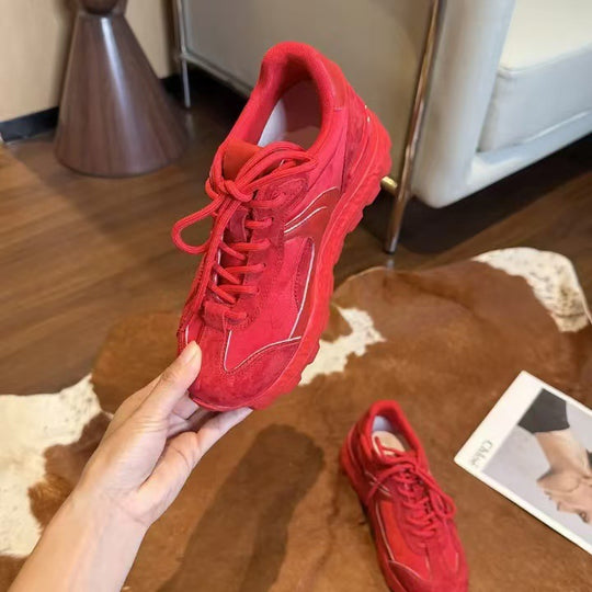Damen Sportliche Sneakers mit modernem Design und rutschfester Sohle EB