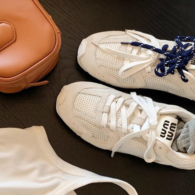 Damen Premium Sneaker im Retro-Stil EB