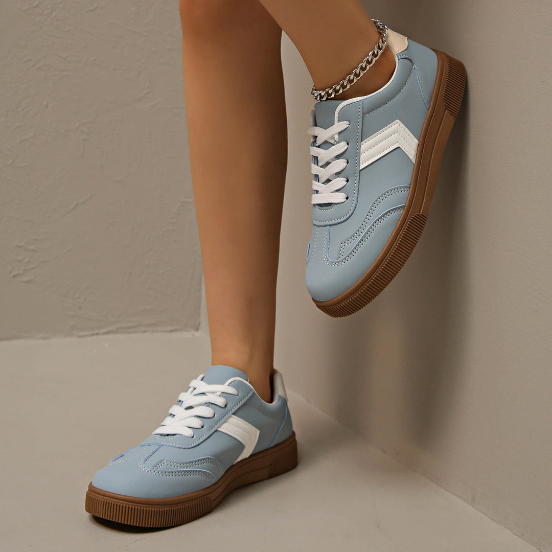Damen Sportliche Sneaker mit flexiblem Sohlenprofil und atmungsaktivem Obermaterial EB