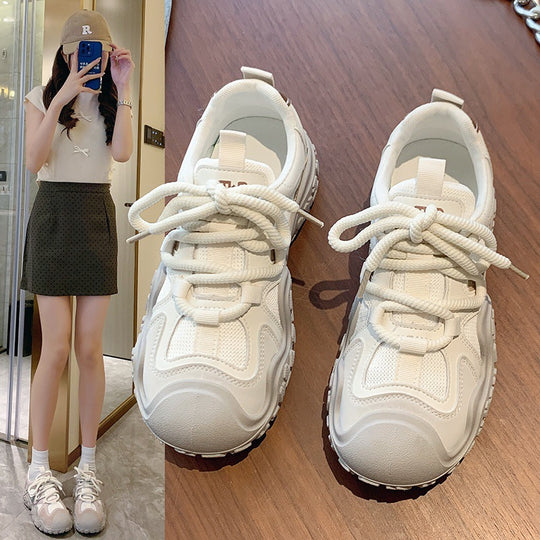Damen Trendige Sportschuhe mit rutschfester Gummisohle EB