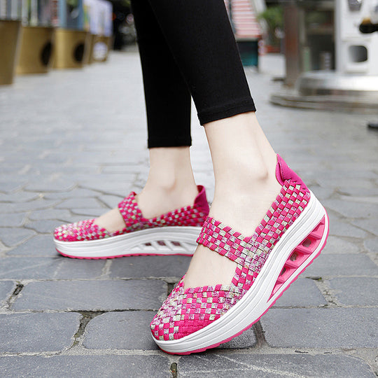 Damen Komfortable und modische Slip-On Schuhe EB
