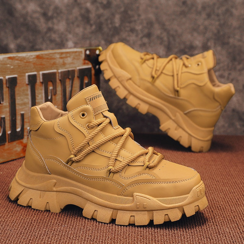 Damen Trendige High-Top Sneakers mit rutschfester Sohle und dämpfender Innenausstattung EB