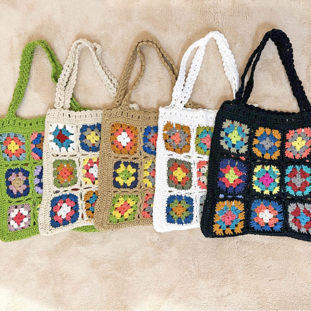 Damen Handgefertigte Häkel-Tasche EB