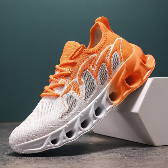 Damen Sportliche Sneakers mit innovative Dämpfungstechnologie und rutschfester Laufsohle EB
