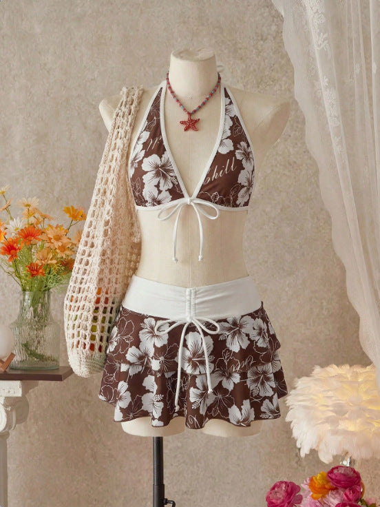 Damen Bikini-Set mit Rock EB
