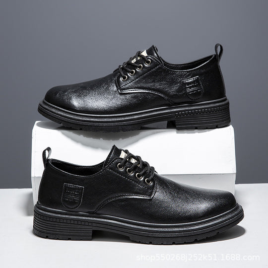 Damen Klassische Lederschuhe mit rutschfester Sohle und elegantem Design EB