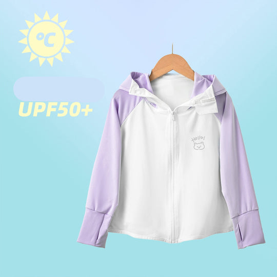 Damen leichte UV-Schutzjacke mit Kapuze EB