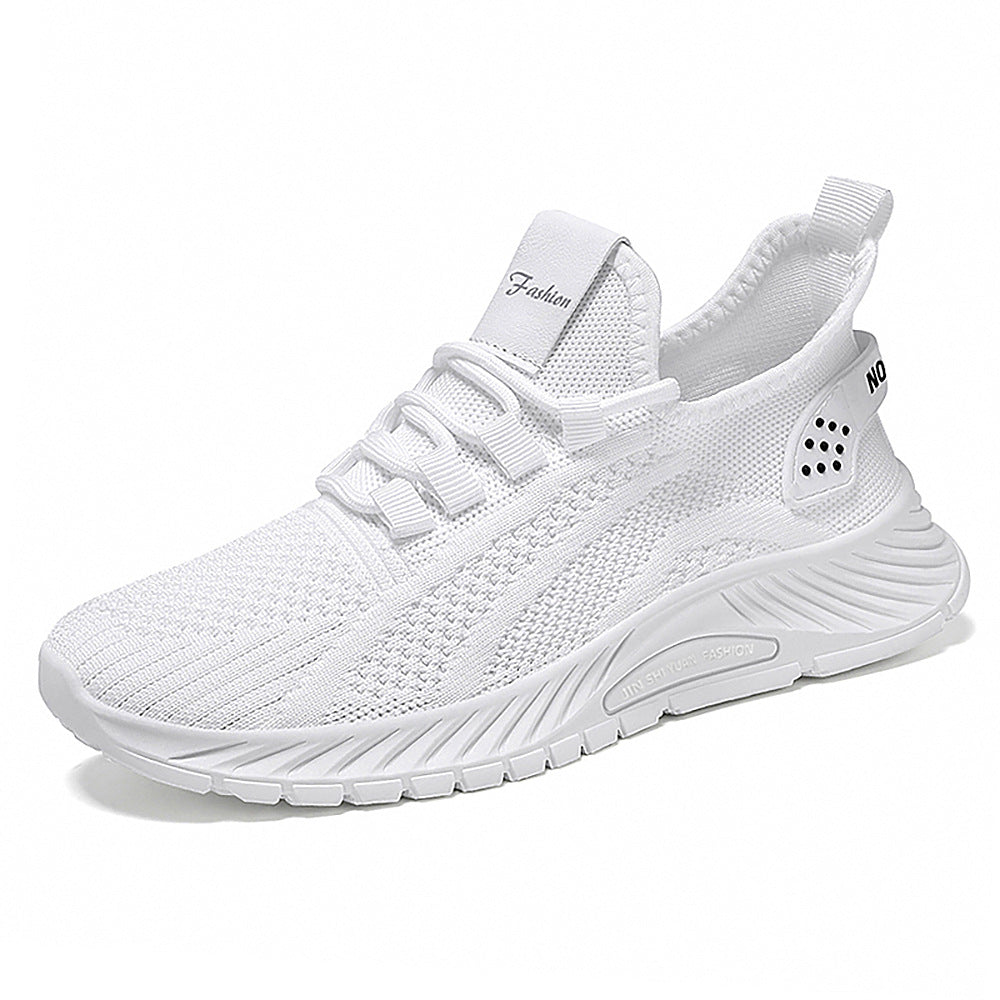 Damen nan atmungsaktive Strick-Sneaker mit gepolstertem Memory-Foam-Fußbett EB