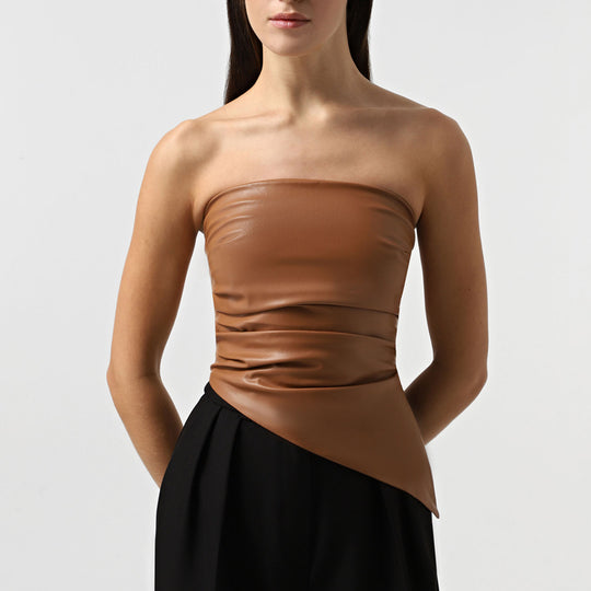 Damen Oberteil im eleganten Wickeldesign EB