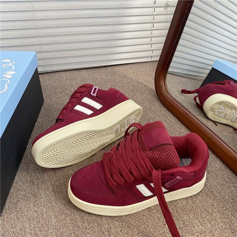 Damen Sportliche Sneakers mit atmungsaktiver Mesh-Oberfläche und bequemer Dämpfung EB
