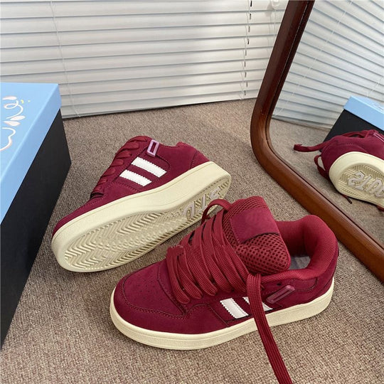 Damen Sportliche Sneakers mit atmungsaktiver Mesh-Oberfläche und bequemer Dämpfung EB