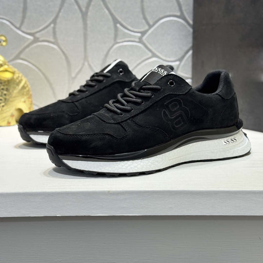 Damen Sportliche Sneaker mit rutschfester Sohle und atmungsaktivem Obermaterial EB