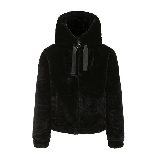 Damen Kuscheljacke mit hochabschließendem Kragen EB