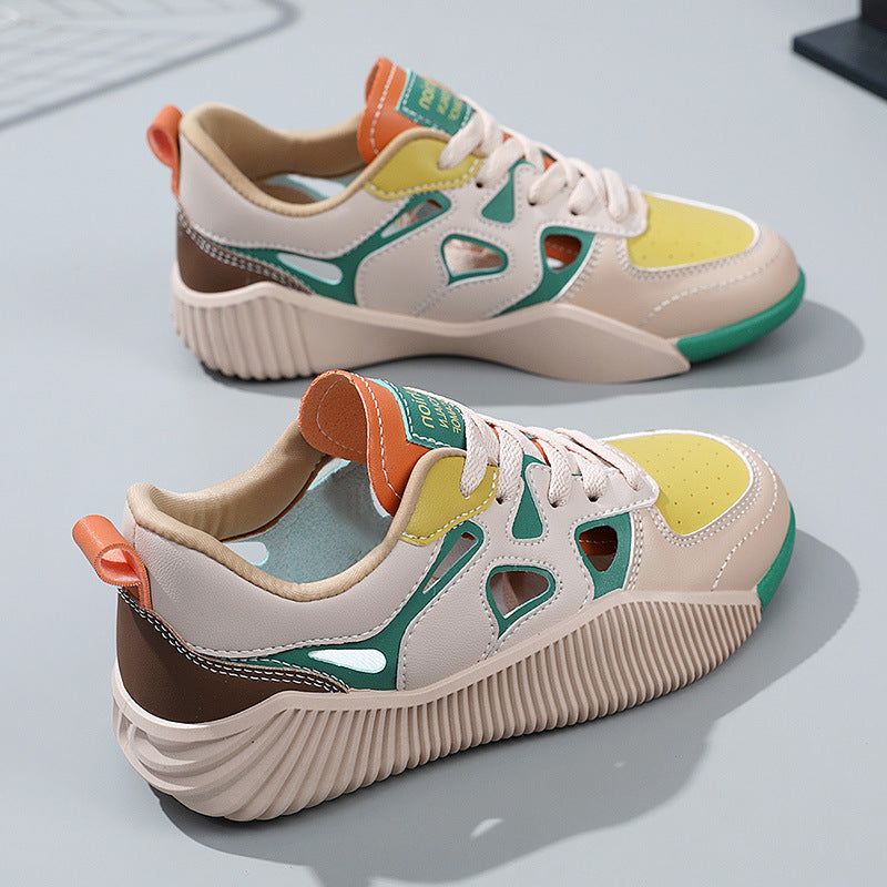 Damen Sportliche Sneakers mit innovativem Belüftungssystem und rutschfester Sohle EB
