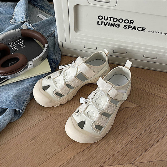 Damen Outdoor-Sandalen mit verstellbarem Riemendesign und rutschfester Sohle EB