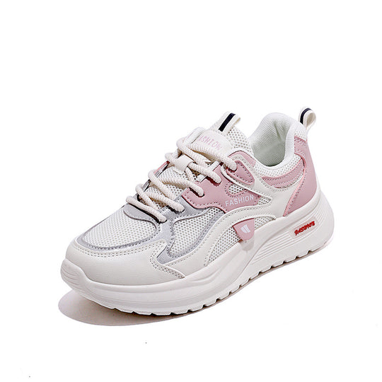 Damen Komfortable Freizeitsneaker mit atmungsaktiver Netzstruktur und rutschfester Sohle EB