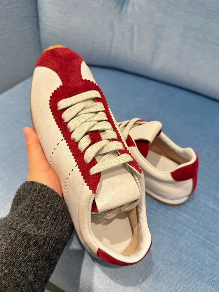 Damen Sneakers im eleganten Retro-Design mit atmungsaktiver Oberflächenstruktur EB