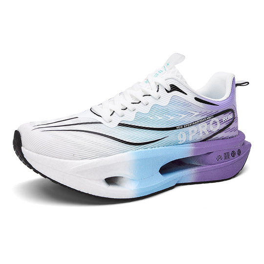 Unisex gedämpfte Wettkampf‑Laufschuhe mit Hohlkern‑Zwischensohle und atmungsaktivem Mesh‑Obermaterial EB