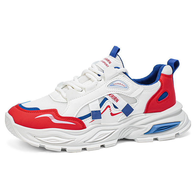 Damen sportliche Luftpolster-Sneaker mit außergewöhnlichem Design EB
