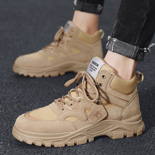 Damen Hochwertige Outdoor-Stiefel mit strapazierfähigem Obermaterial und rutschfester Sohle EB