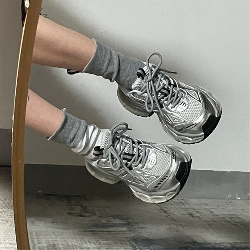 Damen Stadtangepasste Laufschuhe mit dämpfender Sohle und atmungsaktivem Mesh EB
