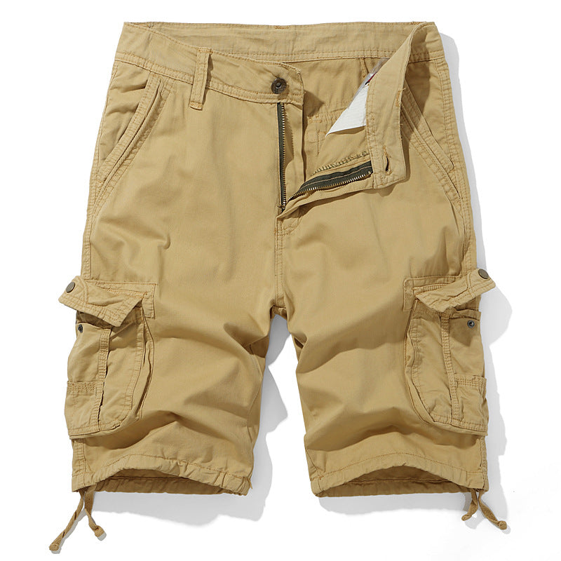 Herren Cargo-Shorts mit praktischen Taschen und verstellbarem Kordelzug EB