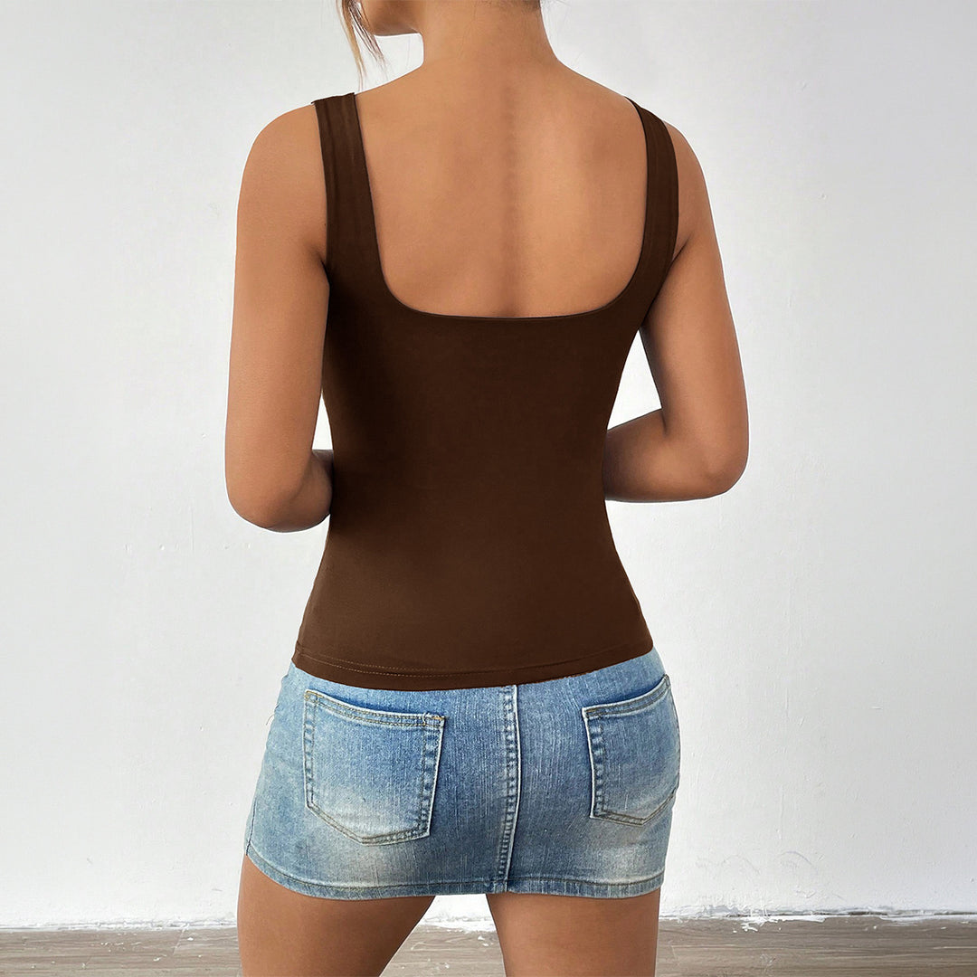 Damen Figure-Hugging Trägertop EB