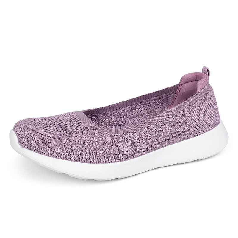 Damen Bequeme und luftige Slip-On Freizeitschuhe EB