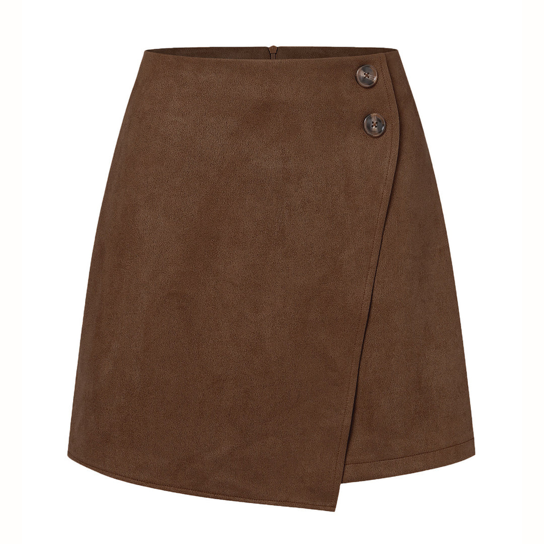 Damen Wickelrock aus hochwertigem Mikrofaser EB