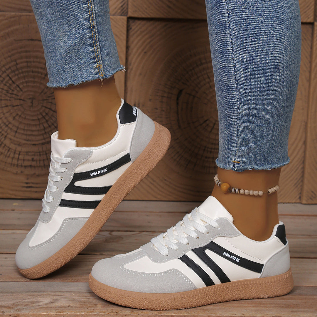 Damen Freizeitsneaker mit flexibler Laufsohle und atmungsaktivem Obermaterial EB