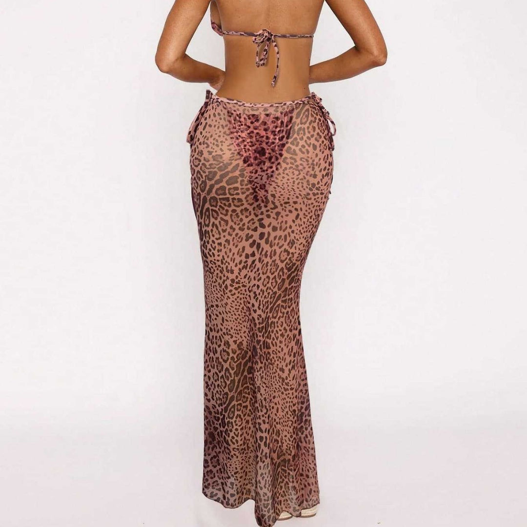 Damen Triangel-Bikini mit seitlichem Slip und verstellbaren Bändern EB