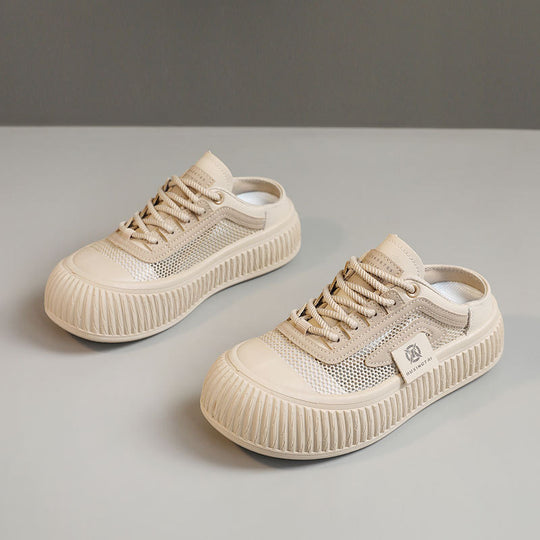 Damen Freizeitschuhe mit atmungsaktivem Mesh und rutschfester Sohle EB