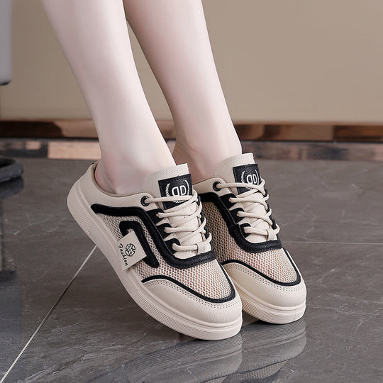 Damen Freizeitschuhe mit atmungsaktivem Netzdesign und rutschfester Sohle EB