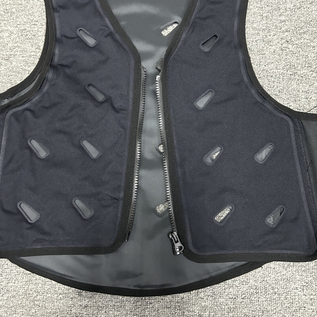 Unisex nan Verdunstungs-Kühlweste mit Dampfkühlung, Belüftungsschlitzen und Reißverschluss R&B