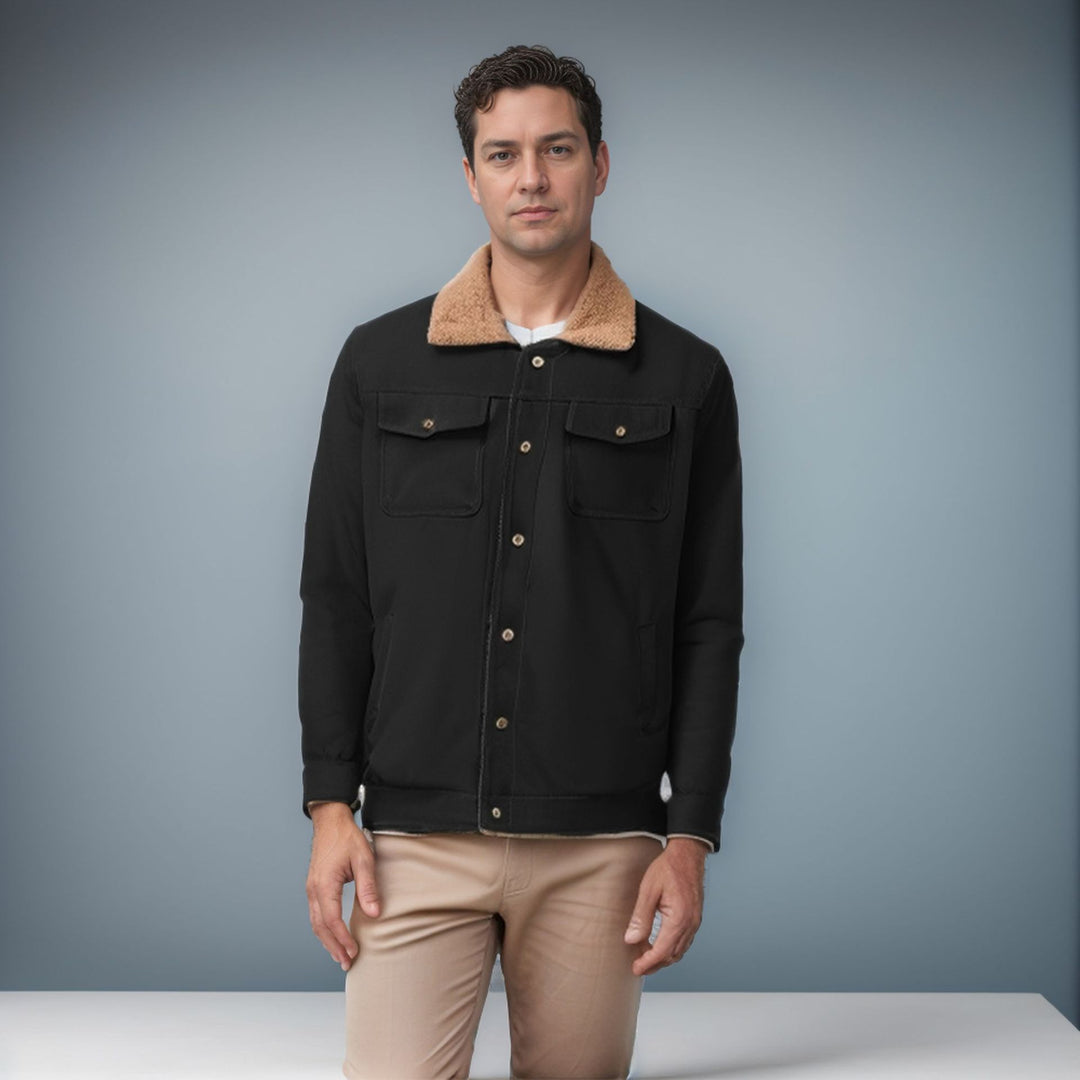 Herren Jacke mit Wendefunktion und Fleecefutter EB