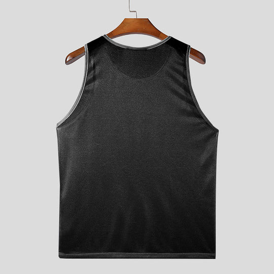 Herren Sportliches ärmelloses Shirt mit atmungsaktivem Material EB