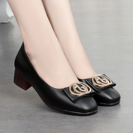 Damen Elegante Ballerinas mit geschmackvollem Schleifen-Detail und bequemer Sohle EB