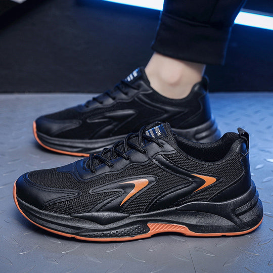 Damen Sportliche Sneakers mit atmungsaktivem Obermaterial und ergonomischer Dämpfung EB