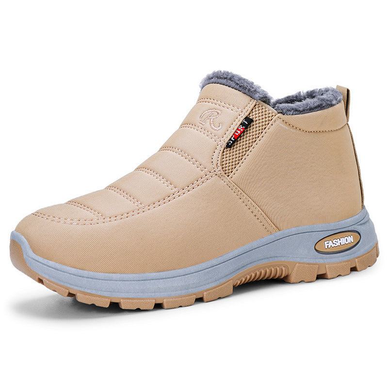 Damen isolierte Winterstiefel mit rutschfester Sohle und weichem Innenfutter EB
