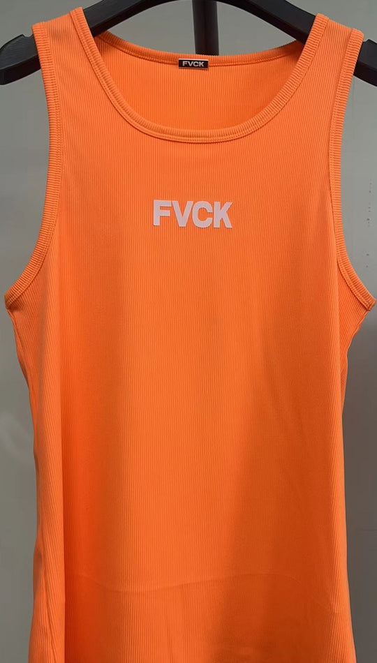 Damen Sportliches Tanktop aus leichtem Rippenmaterial EB
