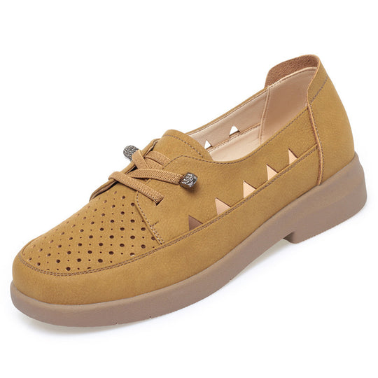 Damen modische Loafers mit atmungsaktivem Obermaterial und komfortabler Sohle EB