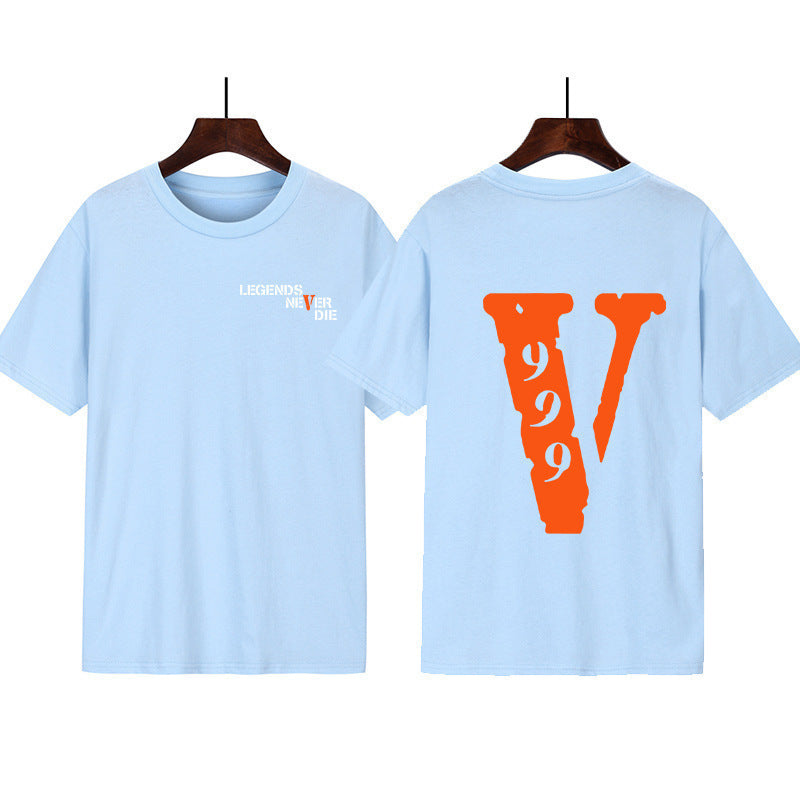 Damen Grafik T-Shirt mit originellem Schriftzug und kreativem Design EB