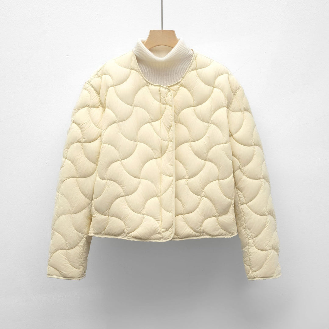 Damen modische Steppjacke im lässigen Design EB