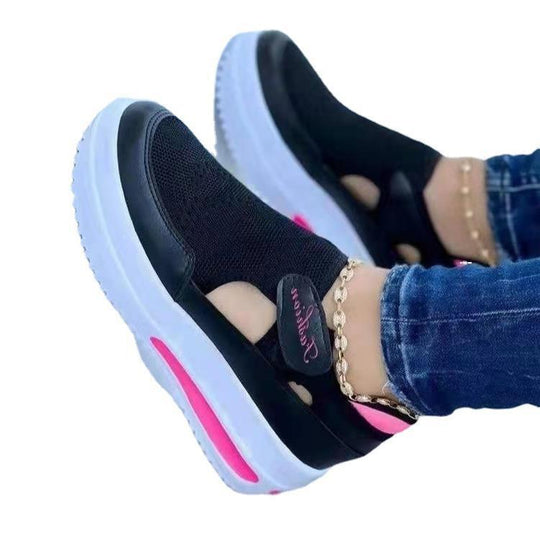 Damen Atmungsaktive Sneaker mit modischem Design EB