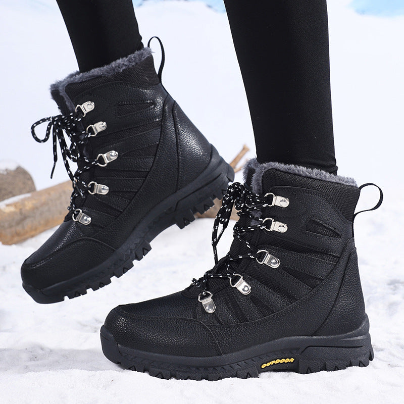 Damen Winterstiefel mit isolierender Fütterung und rutschfester Sohle EB 1759516923