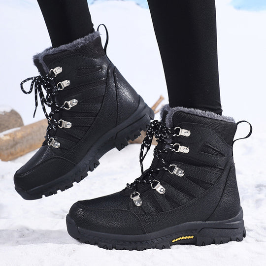 Damen Winterstiefel mit isolierender Fütterung und rutschfester Sohle EB 1759516923