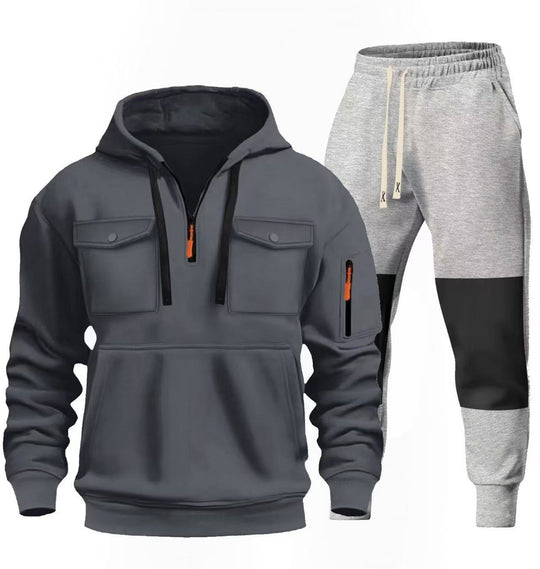 Herren funktionaler Sweatshirt- und Jogginghosen-Set EB
