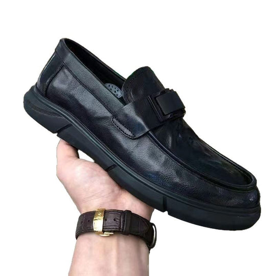 Herren Elegante Mokassins mit hochwertiger Lederoberfläche und bequemer Passform EB